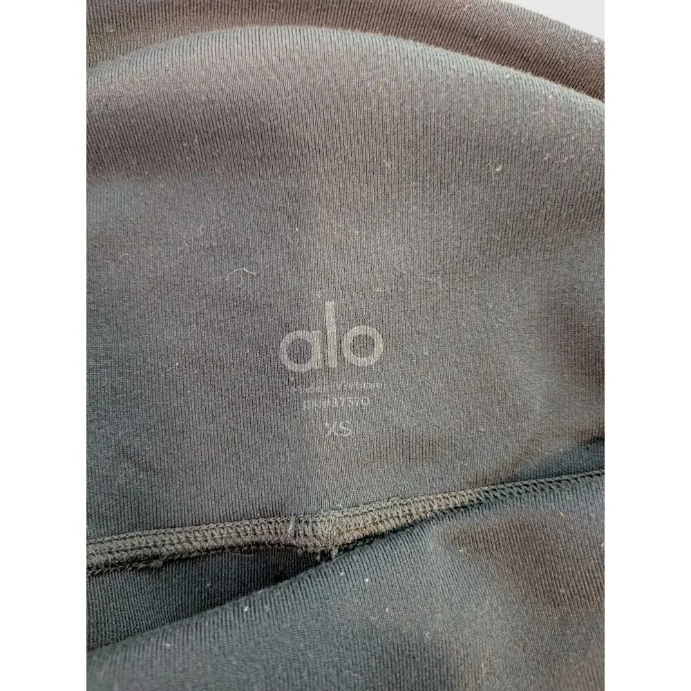 Alo Yoga Womens High-Waist Moto Leggings Hunter Green Size XS